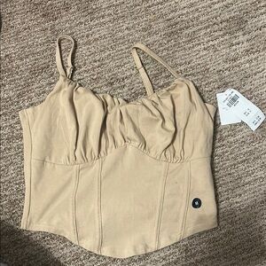 Hollister Tan Camisole Top